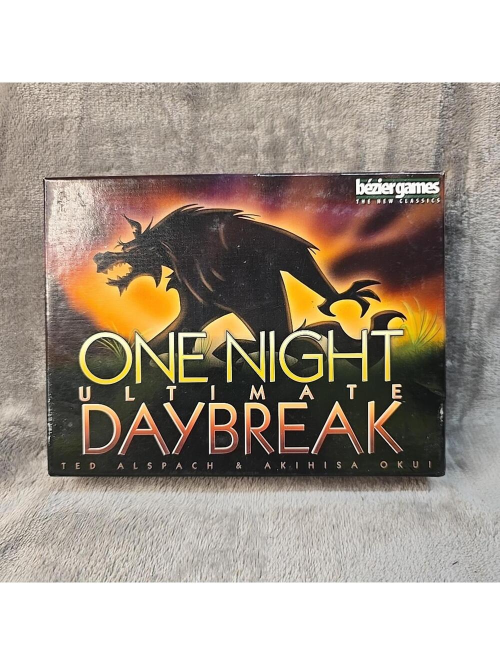 One Night Ultimate Werewolf Daybreak Bezier Games Nice Clean Complete
